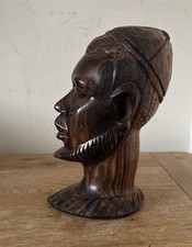 Vintage african ebony wood - ebony,