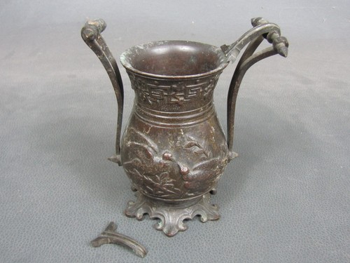 Antique bronze auguste - bronze,