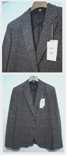 Men new wool - m&s, check