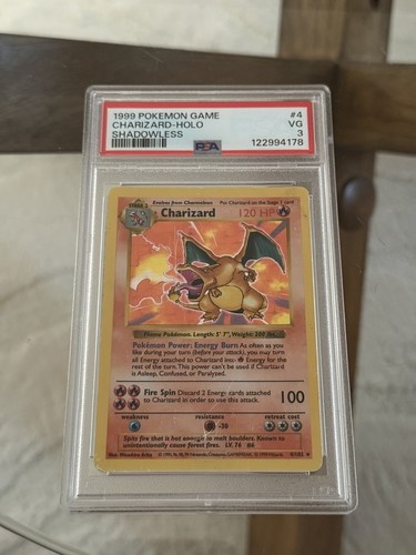 1999 pokemon game charizard 4 - charizard, #4