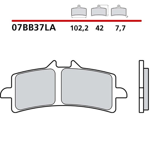 Brembo front brake pad - brembo, kit