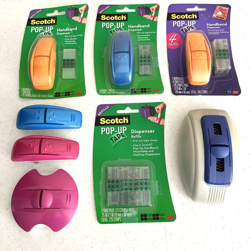 Lot scotch refillable - of, 7