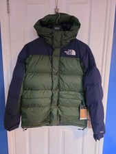 The North Face Hmlyn Down Parka Puffer Jackets Navy/Green Size S