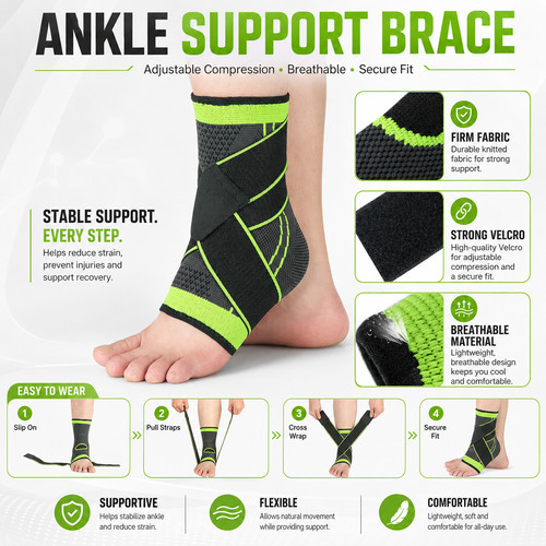 Ankle brace support - ankle,
