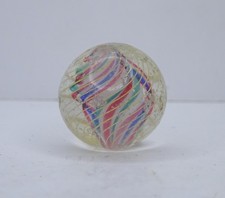 Antique 17mm Early Tri-Stage Solid Core Caged German Marble C1860 