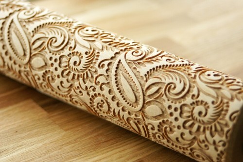 Engraved paisley floral - paisley,