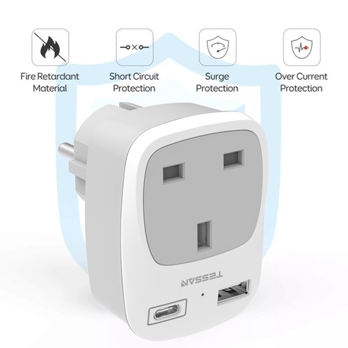 To eu plug adapter - to,