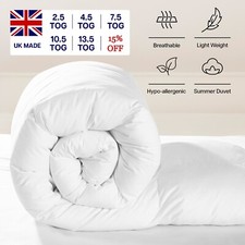 Duvet TOG 2.5 4.5 10.5 13.5