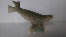 Grey Seal Swimming by Highbank Porcelain in Lochgilphead Scotland