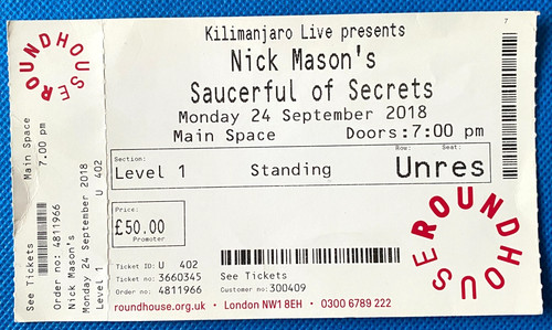 Nick mason saucerful - mason’s,