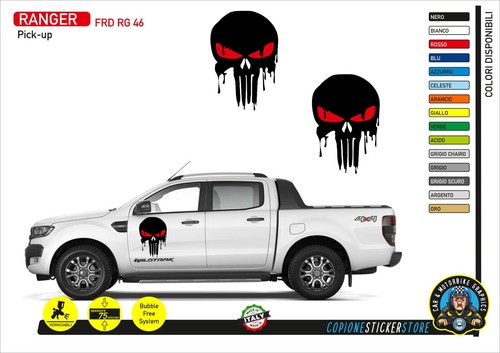 Ranger ford skull 4x4 pickup - ranger,