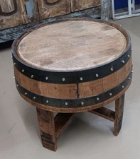 Whiskey  Barrel Head Side
