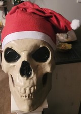 New 12 Ft Skeleton Hat Santa