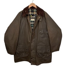 Barbour A98 Solway Zipper Vintage Wax Jacket Olive C44 XL 80s 2 Warrant