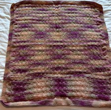 Block Patterned Multicolored Blanket 