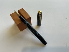 Conway Stewart No 85 Blue Vintage Fountain Pen 14ct Gold Nib