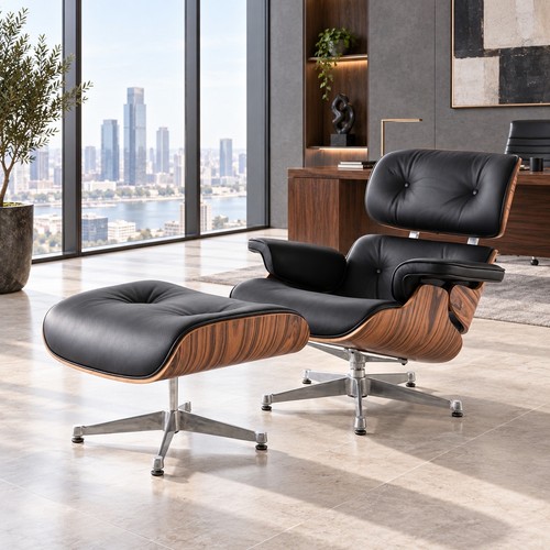 Eames lounge chair with - eames,