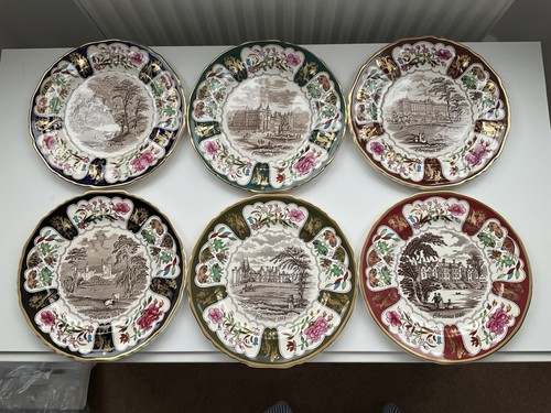 Set six christmas plates - christmas,