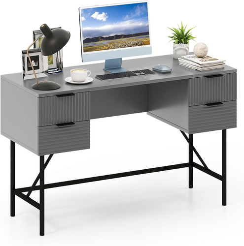 Computer desk drawers - desk, 120cm