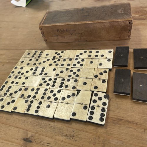 Antique bone ebony - antique,