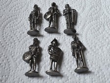 6 miniature figures warrior