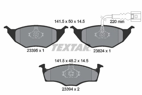 Front brake pad set disc - disc,