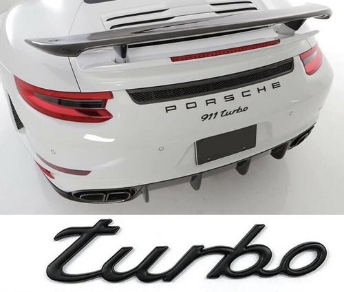 Porsche turbo matte black - porsche,