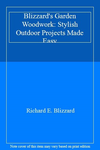 Blizzard garden woodwork - garden,