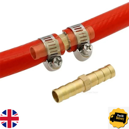 Metal brass straight hose - straight,