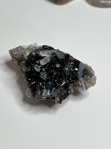 Forest quartz epidote crystal - forest,