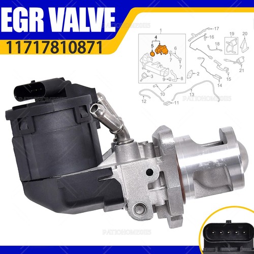 Egr valve 11717810871 - egr, for