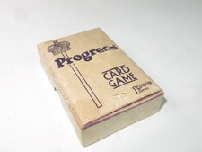 VINTAGE CARD GAME 'Progress'
