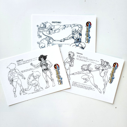 Lot thundercats prints - lot, 3