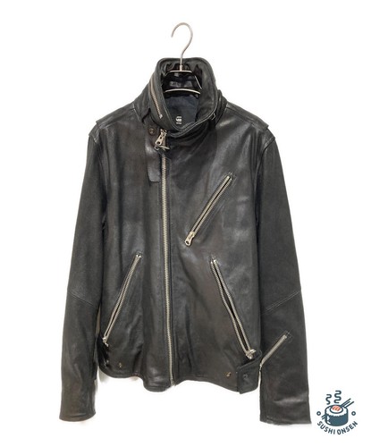 Star raw leather jacket - g-star,
