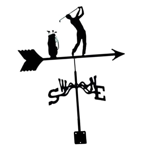 Weather vane vintage black - weather,