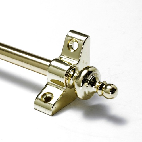 Polished brass stair - polished,