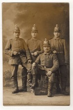 Old photo soldiers with