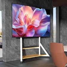 Elegant White Cantilever Floor