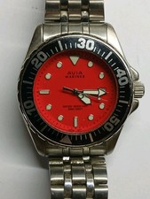 Mens Avia Mariners Divers Style Watch Working Battery In Used Condition