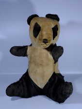 Antique/ Vintage Panda Stuffed Soft Toy 25cm Tall
