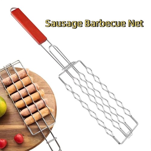 Sausage grill basket - grill, portable