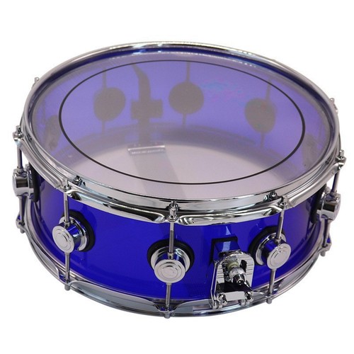Acrylic snare drum transparent - drum,