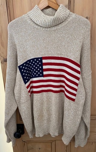 Vintage american flag cotton - vintage,