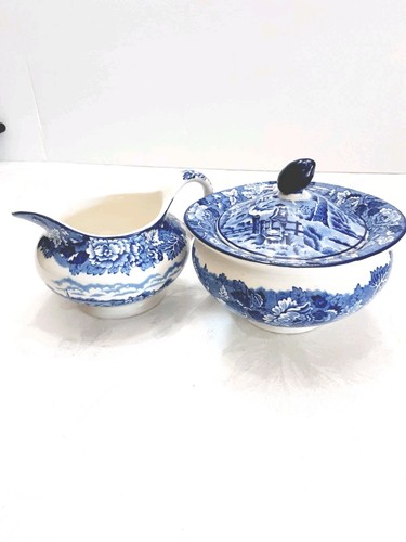 Enoch woods ware blue - enoch,