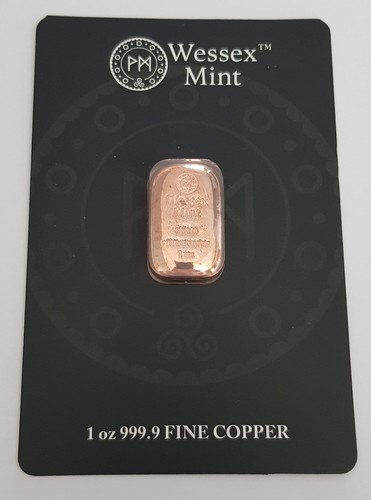 1oz copper bar - 1oz, 999.9