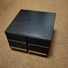Vintage Wooden CD Storage Draw