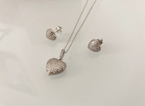 Heart shaped necklace - heart,