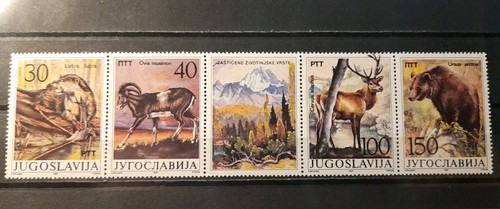 Yugoslavia stamps 1987 - stamps,