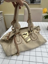 Chloé Cream Leather Paddington - Vintage (2005)