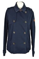 TIMBERLAND Blue Jacket size M Womens Button Up Double Breasted Outdoors